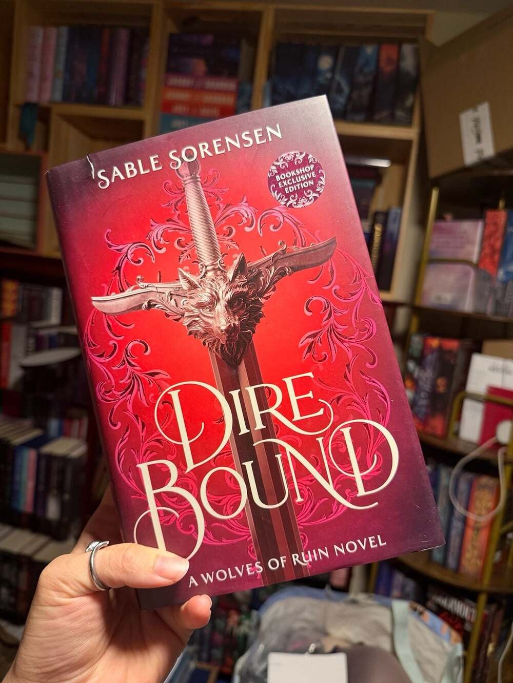 Dire Bound (The Wolves of Ruin)by Sable Sorensen - Bookshop Exclusive Edition